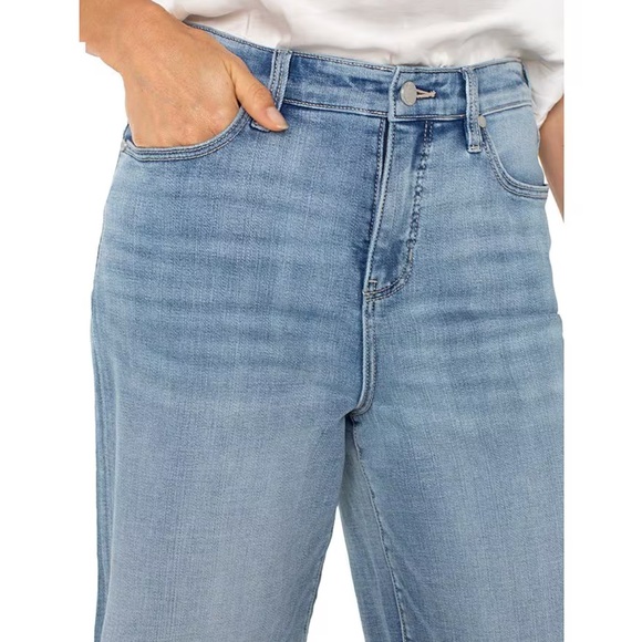 Liverpool Women's Light Blue Cropped Jeans - Picture 5 of 6